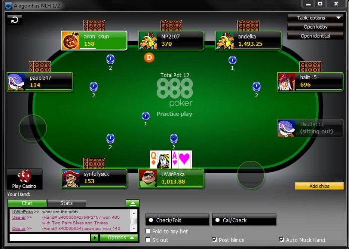 Bonus sambutan 888 poker